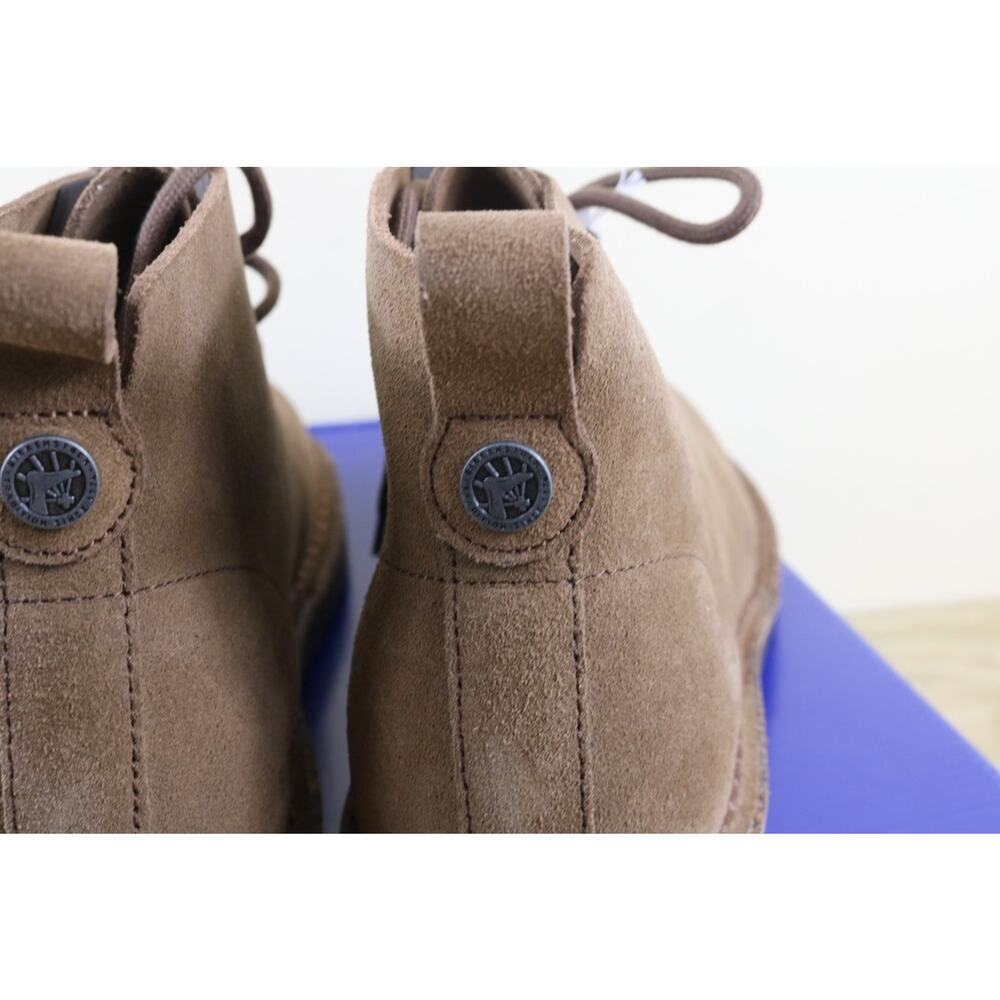 New Birkenstock Boots Mens 41 Brown Leather Suede Uppsala Mid Womens 10 Shoes - Picture 5 of 7